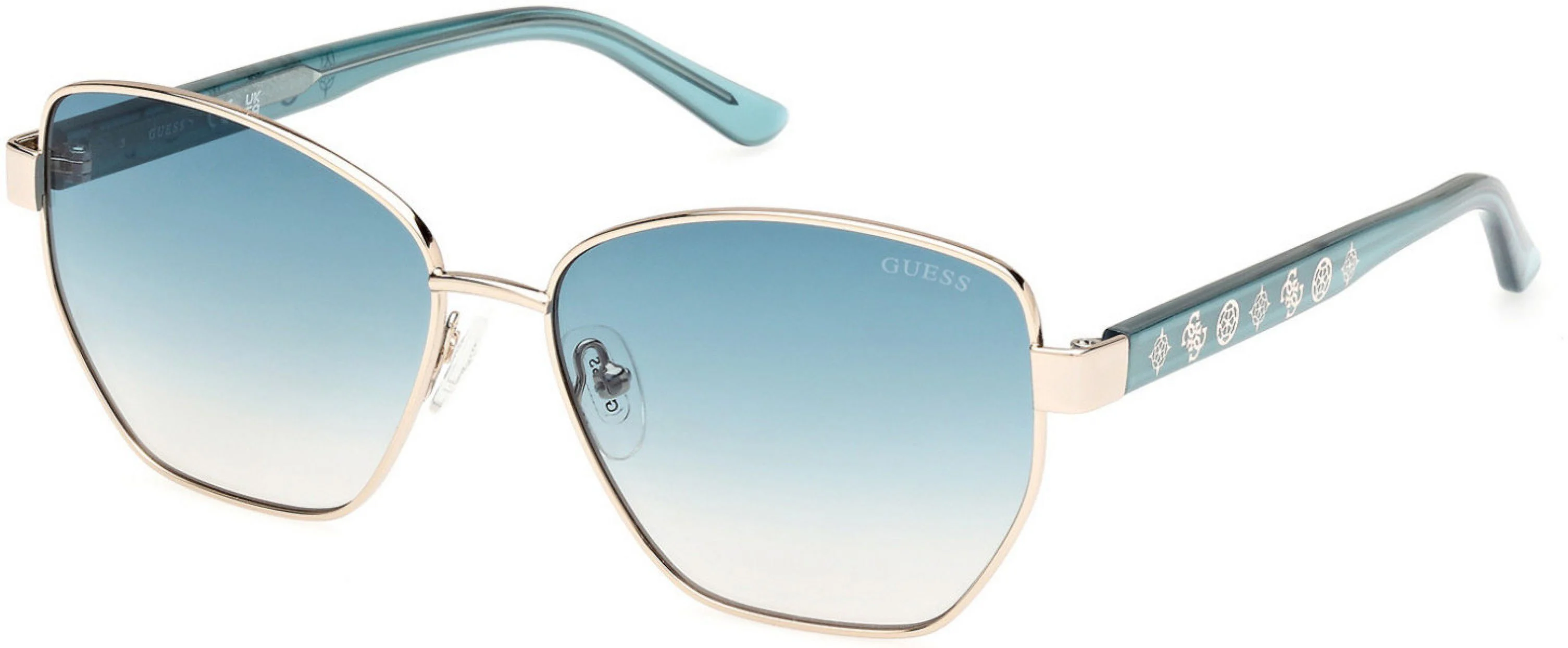 Sunglasses Guess GU 00102 32P Shiny Pale Gold /