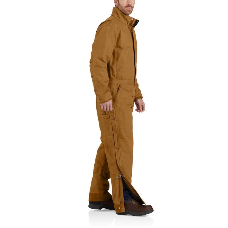 Carhartt Loose Fit Washed Duck Insulated Coverall | Black | 3XL