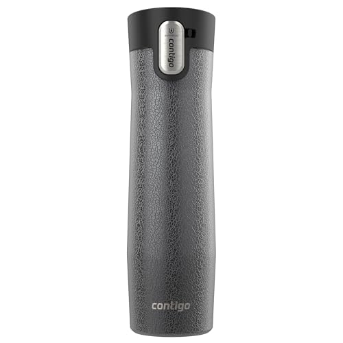Contigo AUTOSEAL West Loop Vacuum-Insulated Stainless Steel Travel Mug with Easy-Clean Lid 20 oz Sake