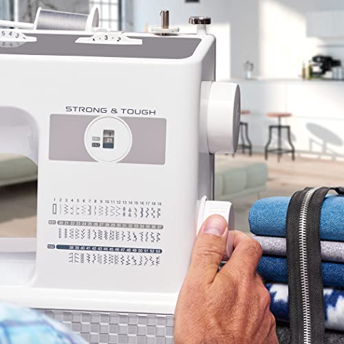 Brother ST371HD Sewing Machine, Strong & Tough, 37 Built-in Stitches, Free Arm Option, 6 Included Feet