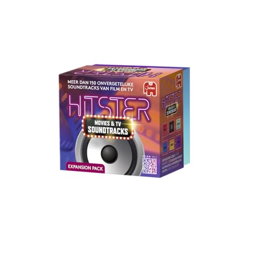 Jumbo Hitster, Movies & TV Soundtracks, Expansion Set, Party Game, Music Game, Action Game