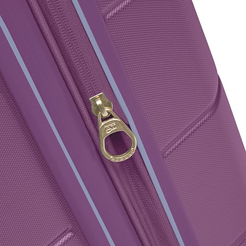 American Tourister Stratum 2.0 Expandable Hardside Luggage with Spinner Wheels, Purple Haze, Carry-on