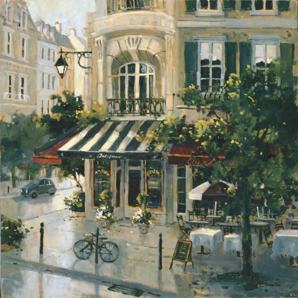 Simandle, Marilyn 12x12 White Modern Wood Framed Museum Art Print Titled - Antique Boulevard