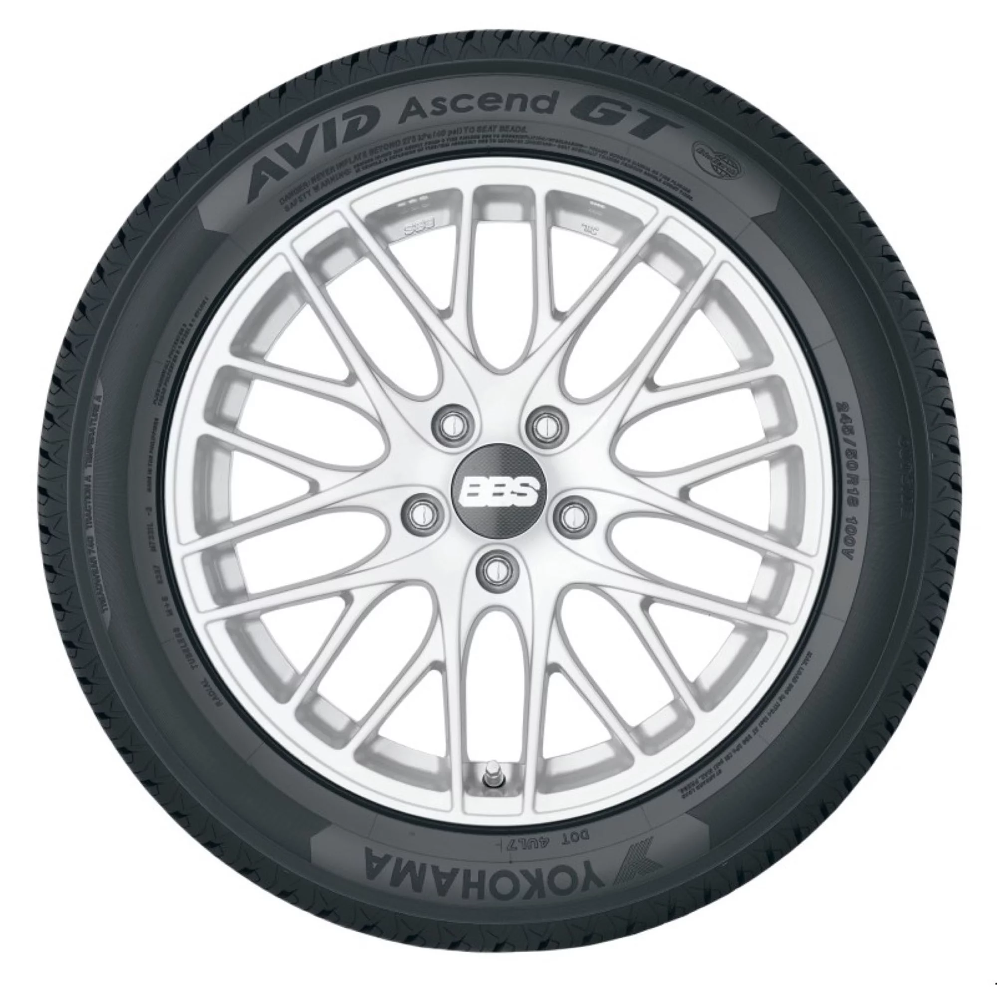 Yokohama Avid Ascend GT All Season 245/45R18 96V Passenger Tire