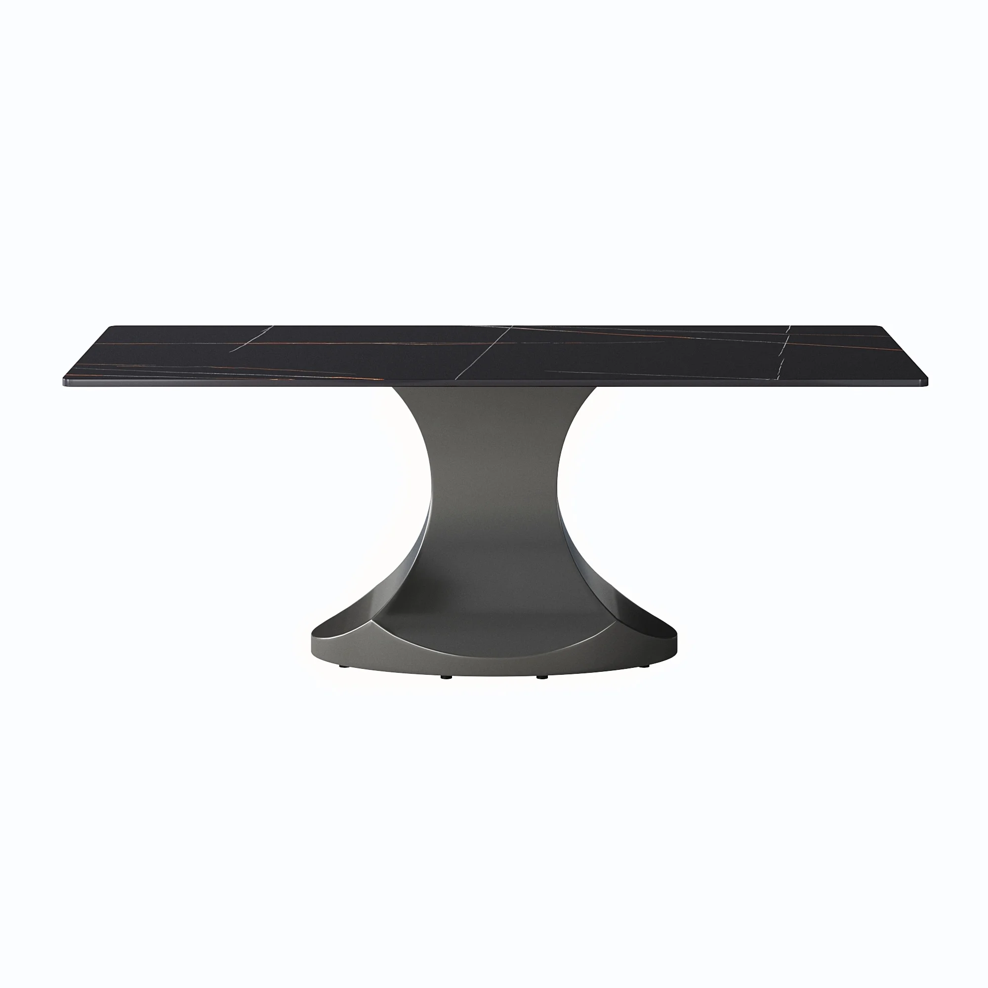 Sleek Dining Table with Sintered Stone Top - Elevate Your Dining Space