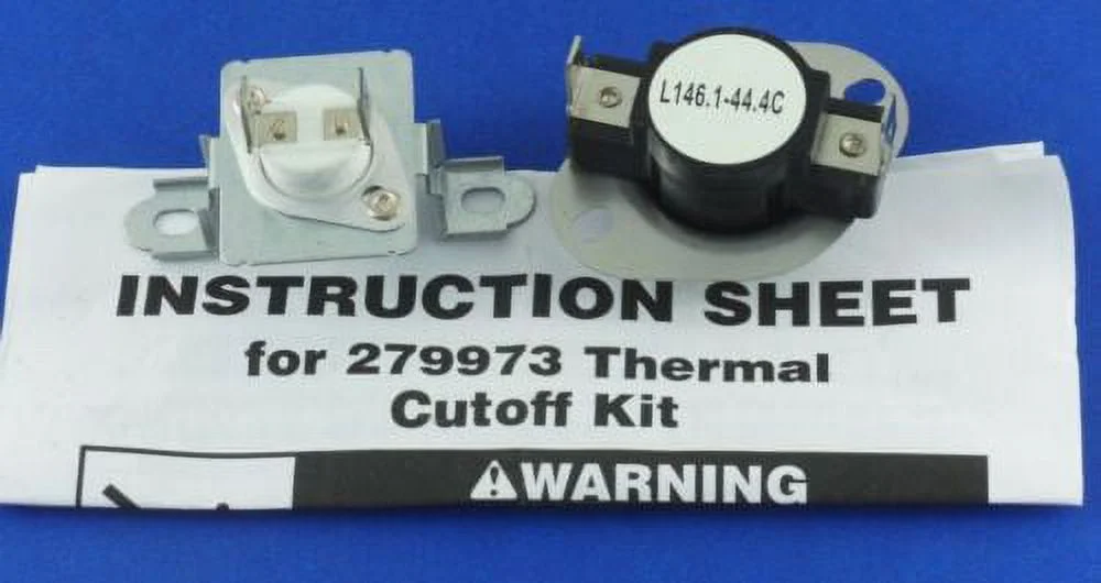 279973 - Thermal Cut Out Kit for Whirlpool, Sears, Kenmore New 6 Pack