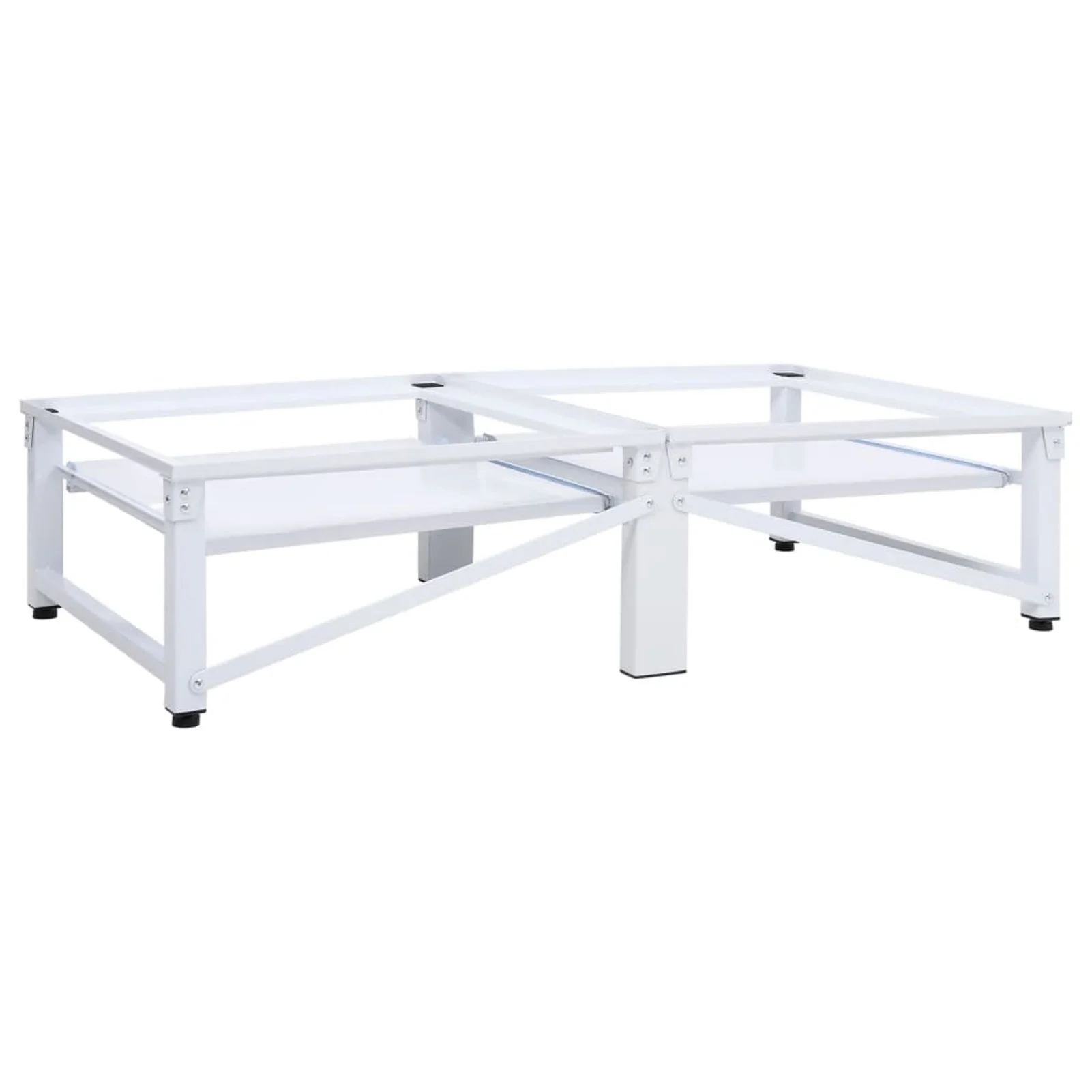 Dcenta Washing Machine Stacking Kit with Pull-Out Shelf