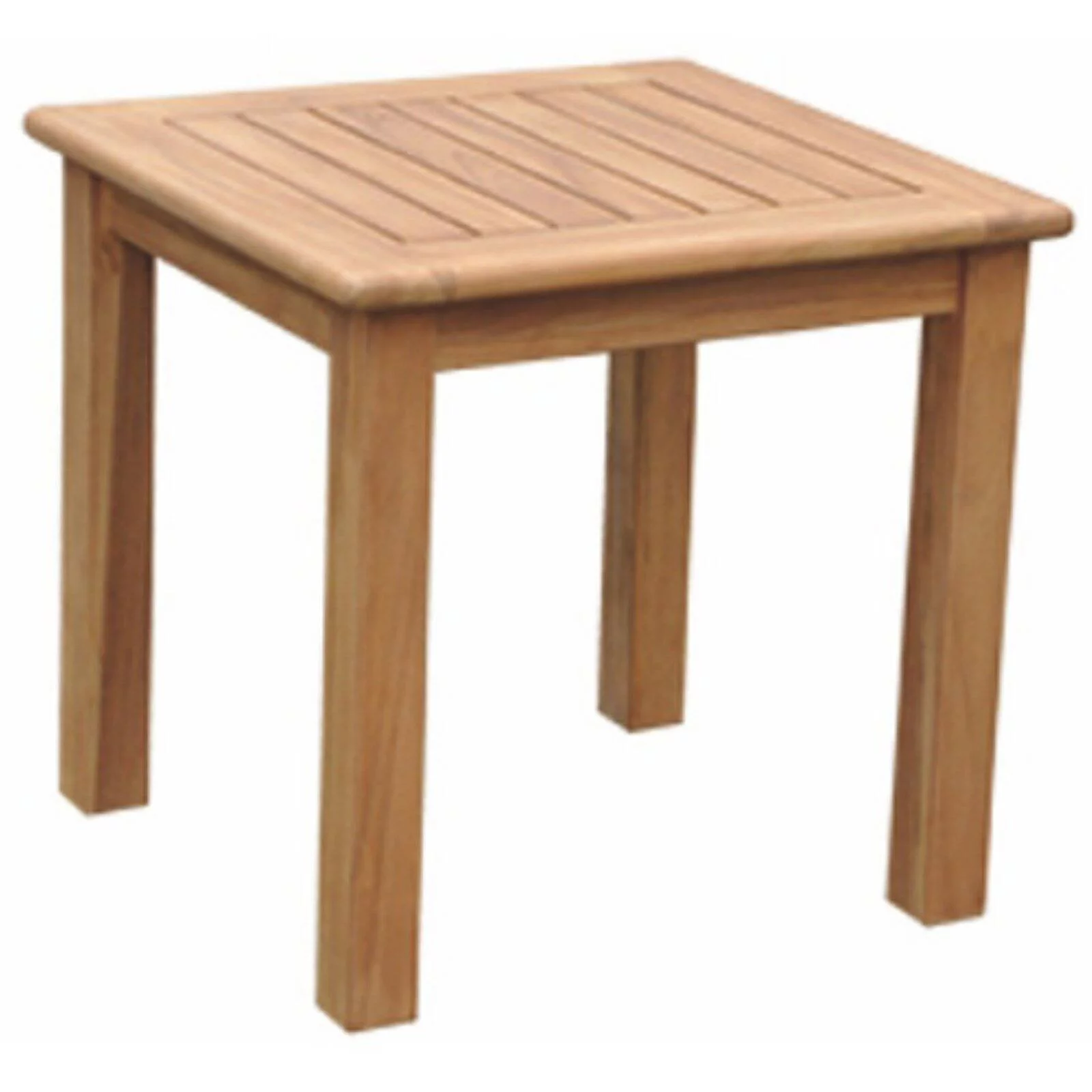 Havenside Home  Natural Teak Heritage Outdoor Teak Side Table