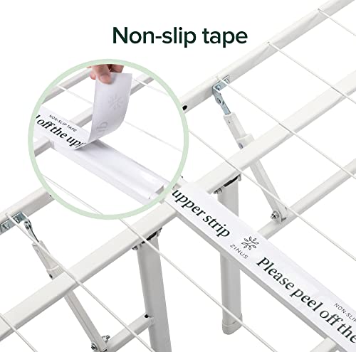 ZINUS Rumi 14in Full Metal Bed Frame, Quick Assembly SmartBase® Mattress Foundation, Heavy Duty Sturdy Steel with No Box Spring Needed, Eco-Friendly Packaging, Black