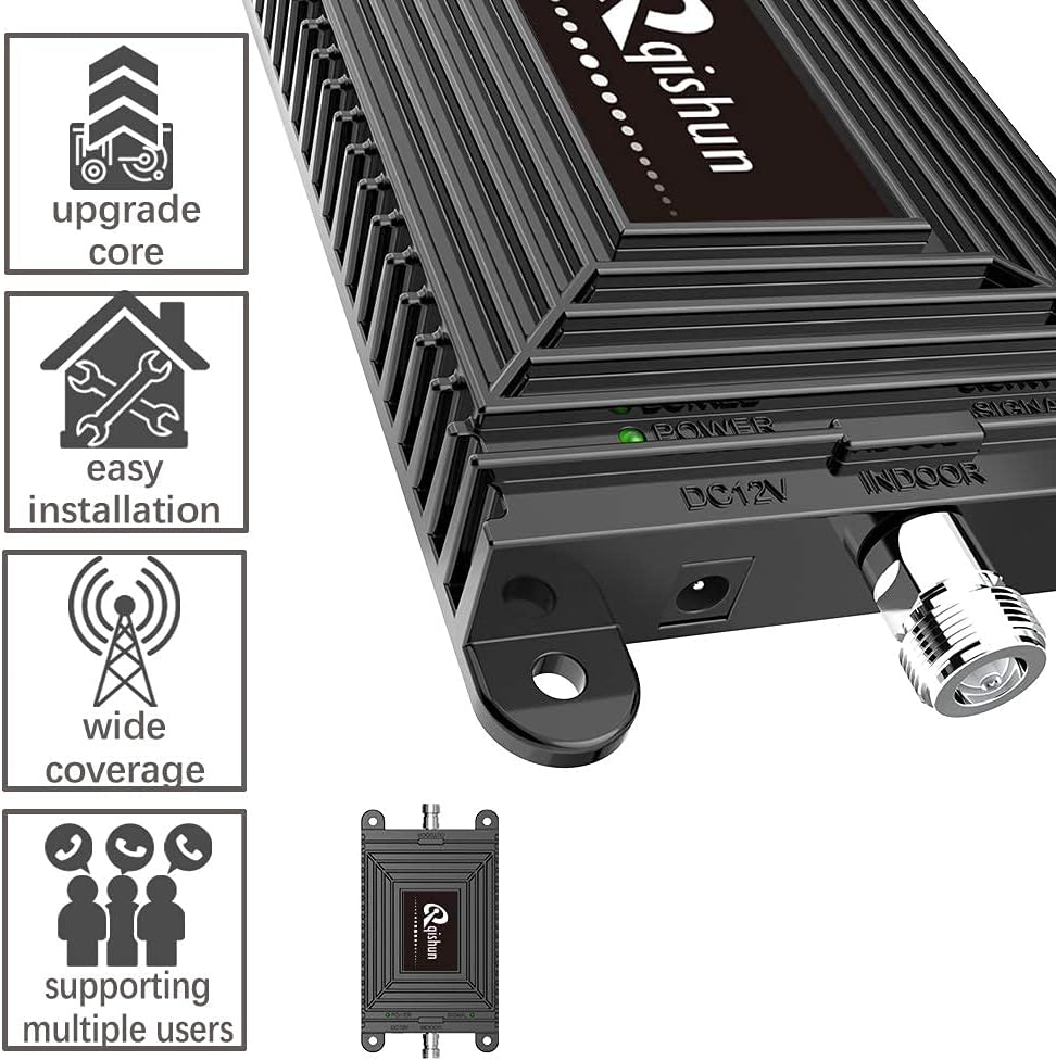 Verizon Cell Phone Signal Booster Verizon Straight Talk Home 4G LTE Band 13 Signal Booster Repeater Amplifier Improves 4G LTE and Calls Covers up to 4,000 sq.ft