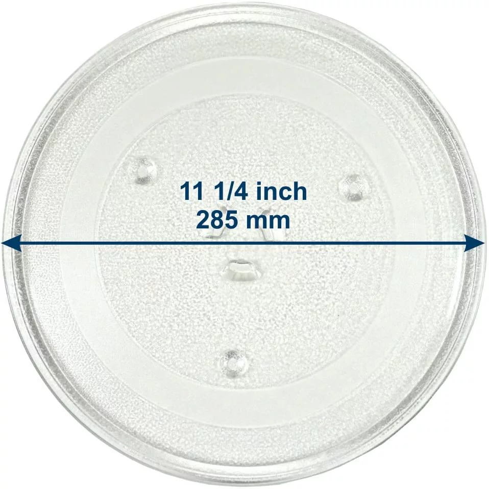 HQRP 12-3/4 inch Glass Turntable Tray for Kenmore 1B71961F 507049 2263672 721.62622200 721.80022700 721.80043700 Microwave