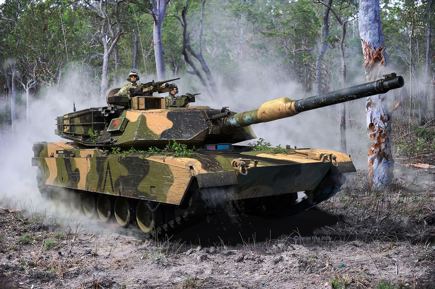 Revell 03346 M1A2 Abrams Tank 1:72 Scale Model Kit