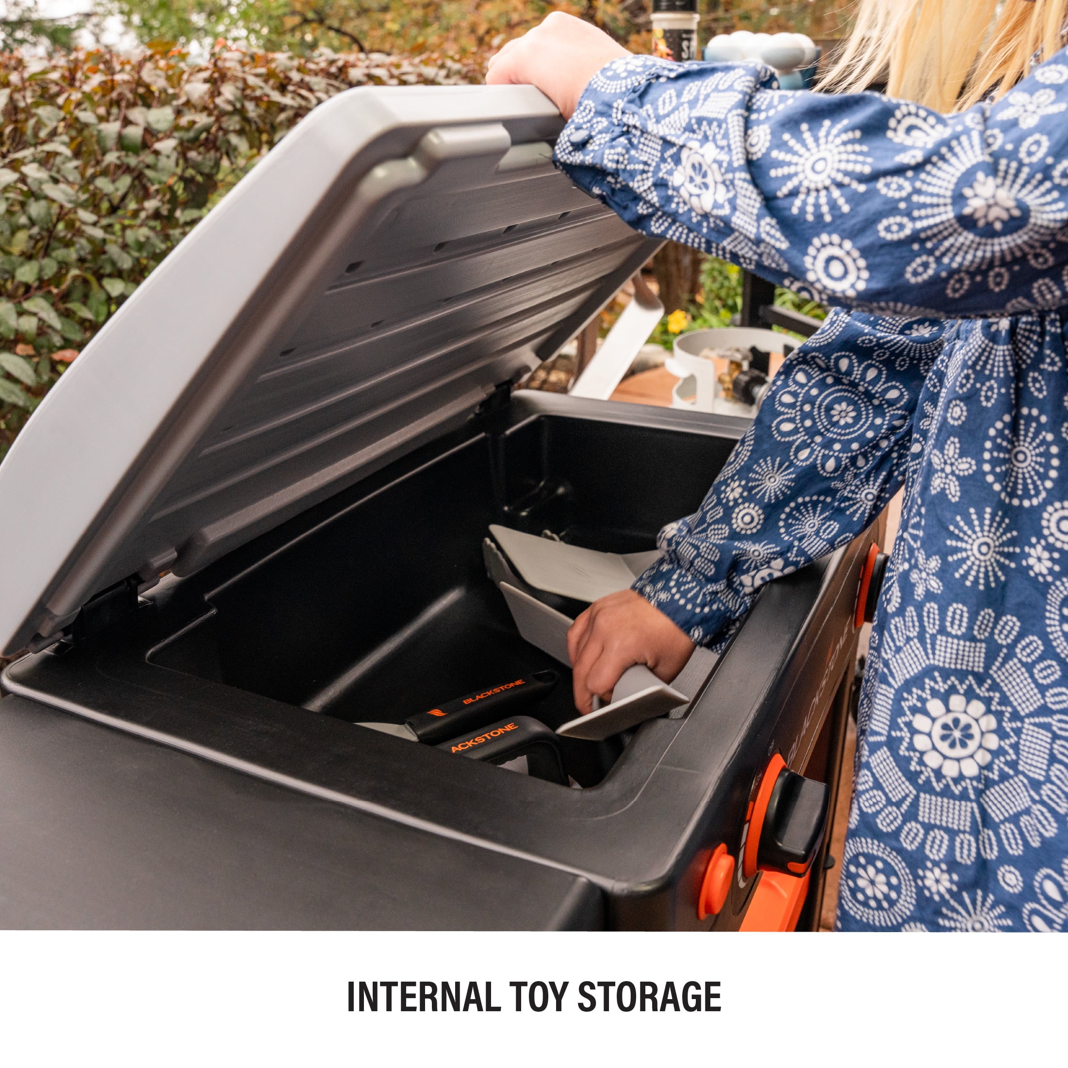 Blackstone My First Griddle Toy Play Set with Plastic Cooking Utensils, 7-Piece