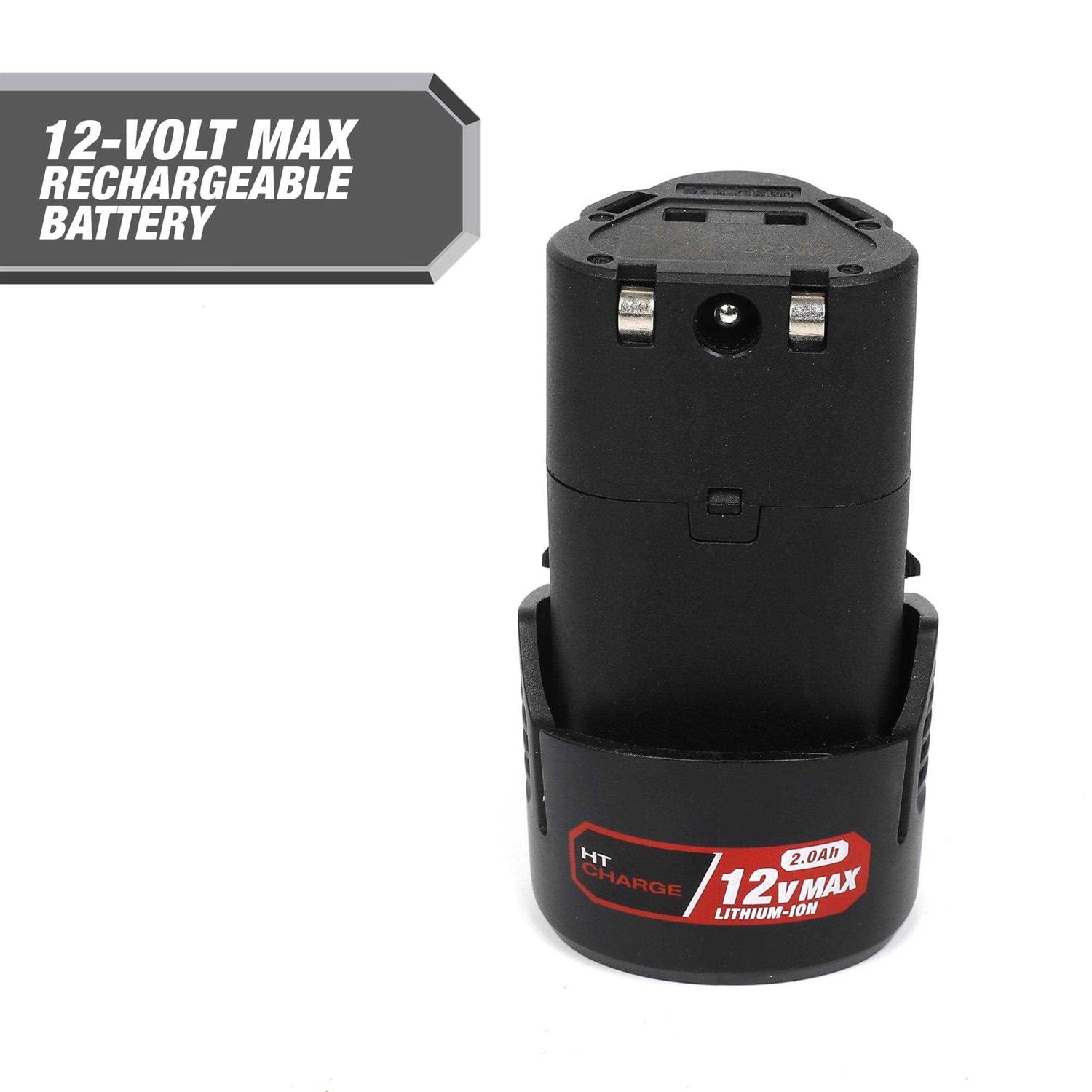 Hyper Tough 12V Max 2.0Ah Lithium-Ion Rechargeable Battery 99335