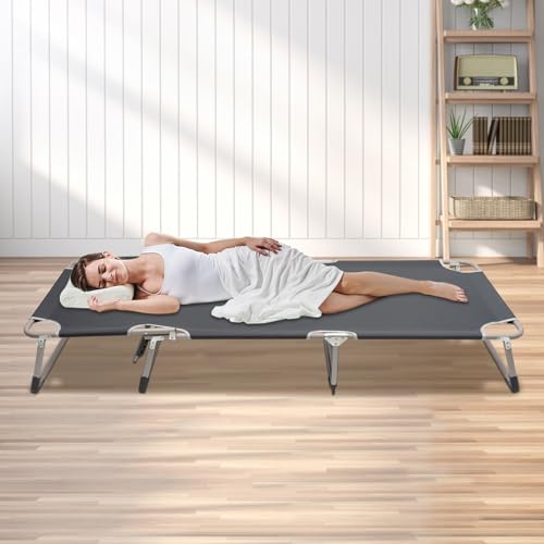 Camping Beds,Folding Camping Beds,Outdoor Chairs,Portable Folding Camping Cot,9.8*30.7inch Adjtable Reclining Lounge Chairs,Outdoor Folding Lounge Chair Sleeping Cots Bed,Perfect for Camping,Pool