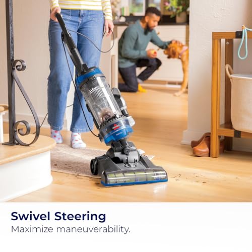 Bissell 2252 CleanView Swivel Upright Bagless Vacuum with Swivel Steering, Powerful Pet Hair Pick Up, Specialized Pet Tools, Large Capacity Dirt Tank, Easy Empty
