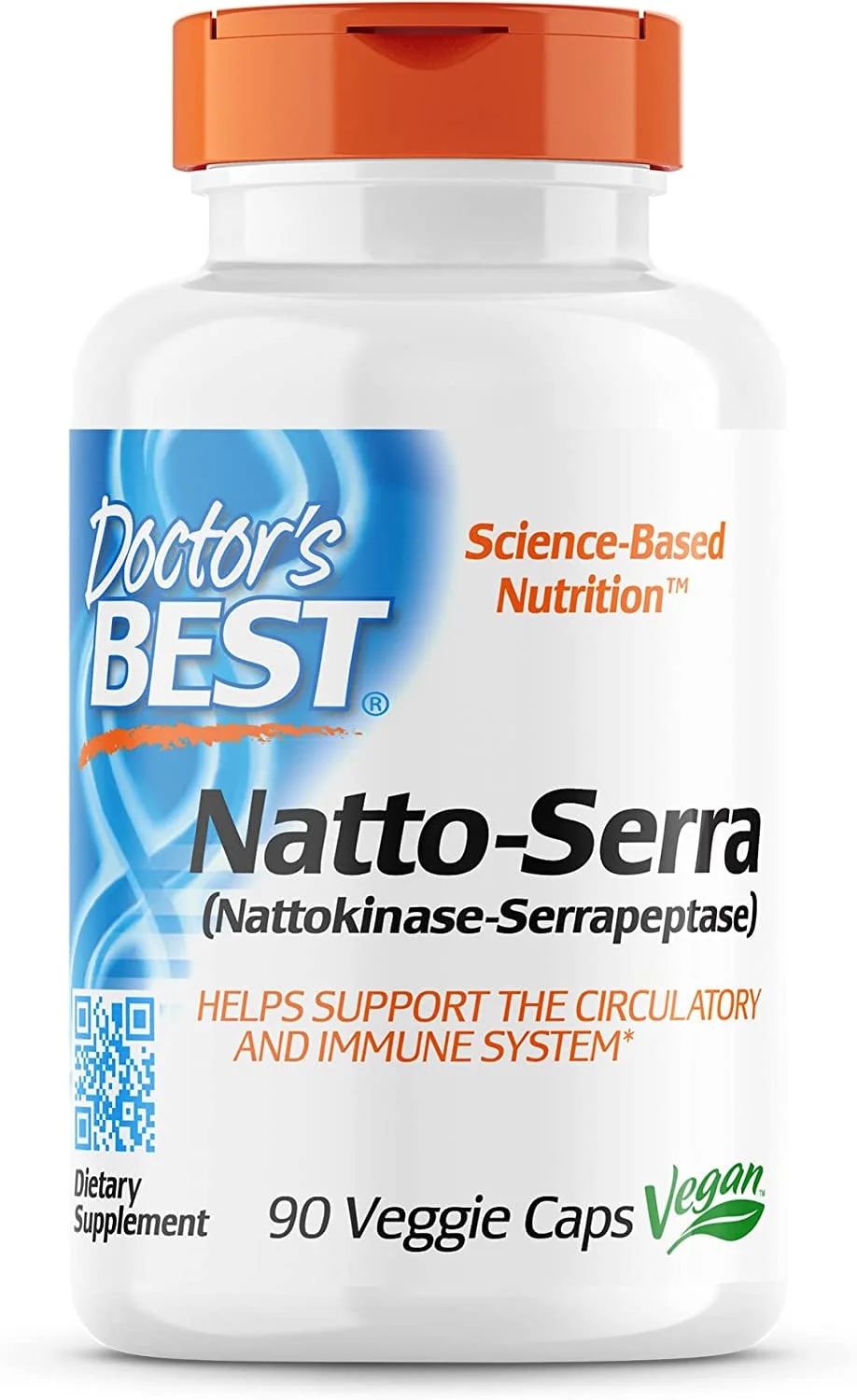 Doctor's Best Natto-Serra - 90 Veggie Caps Pack of 3