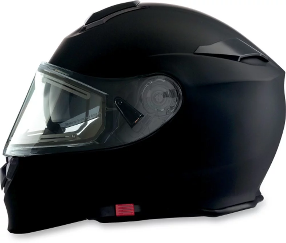 Z1R Solaris Electric Shield Modular Snow Helmet Flat Black 3XL