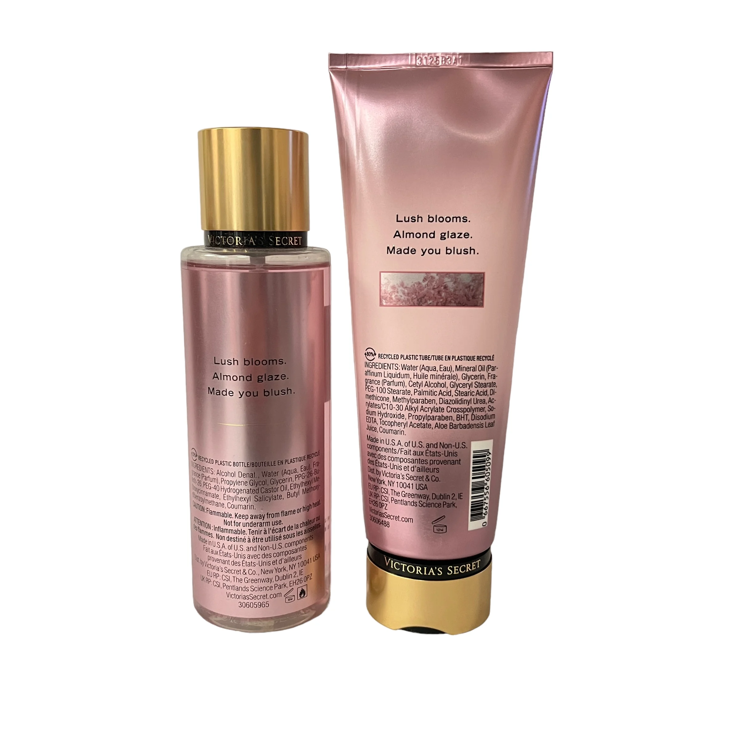 Victoria's Secret Velvet Petals Fragrance Mist and Body Lotion Gift Set (Velvet Petals)