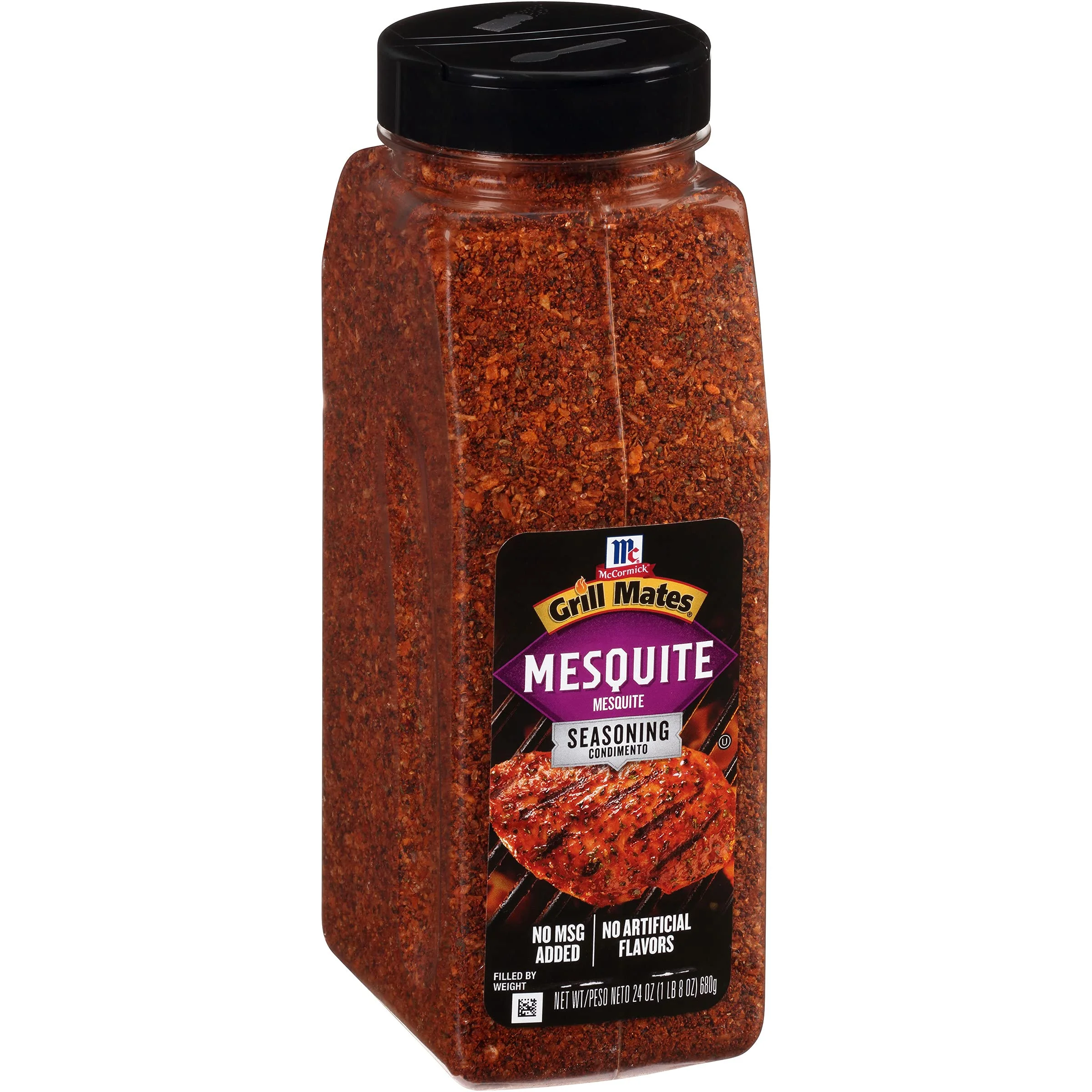 Mccormick Grill Mates Mesquite Seasoning, 24 Oz - One 24 Ounce Container Of Mesquite Bbq Spice, Versatile Use In Marinades, Meats, Dressings And More