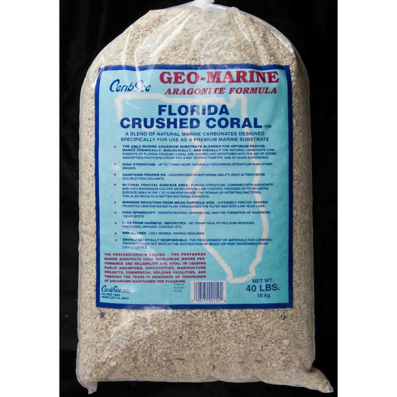 CaribSea Geo-Marine Florida Crushed Coral - Pet Supplies online store