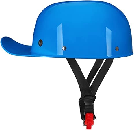 Baseball Style Cap Retro Motorcycle Helmet Unisex-Adult - DOT Approved