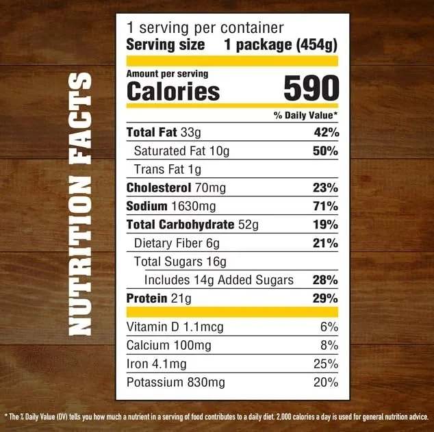 Hungry-Man Salisbury Steak Frozen Dinner, 16 oz - Pack of 8