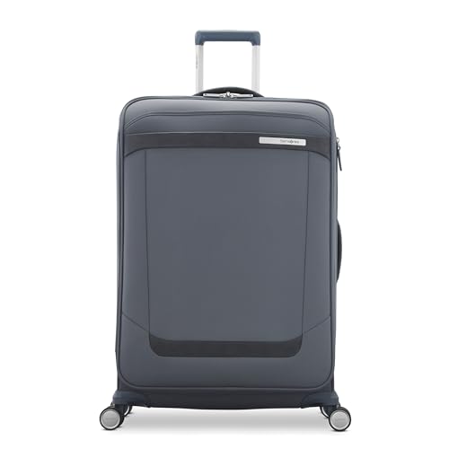 Samsonite Elevation Plus 22-Inch Carry-On - Expandable Softside Spinner Luggage - Cypress Green