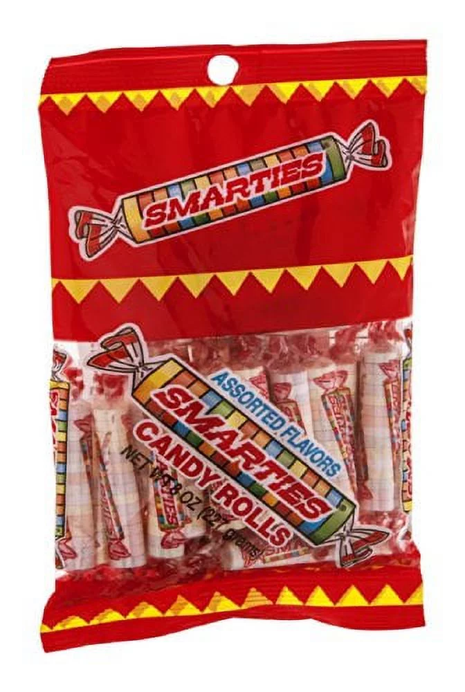 Smarties Candy Smarties  Candy Rolls (Pack of 16)