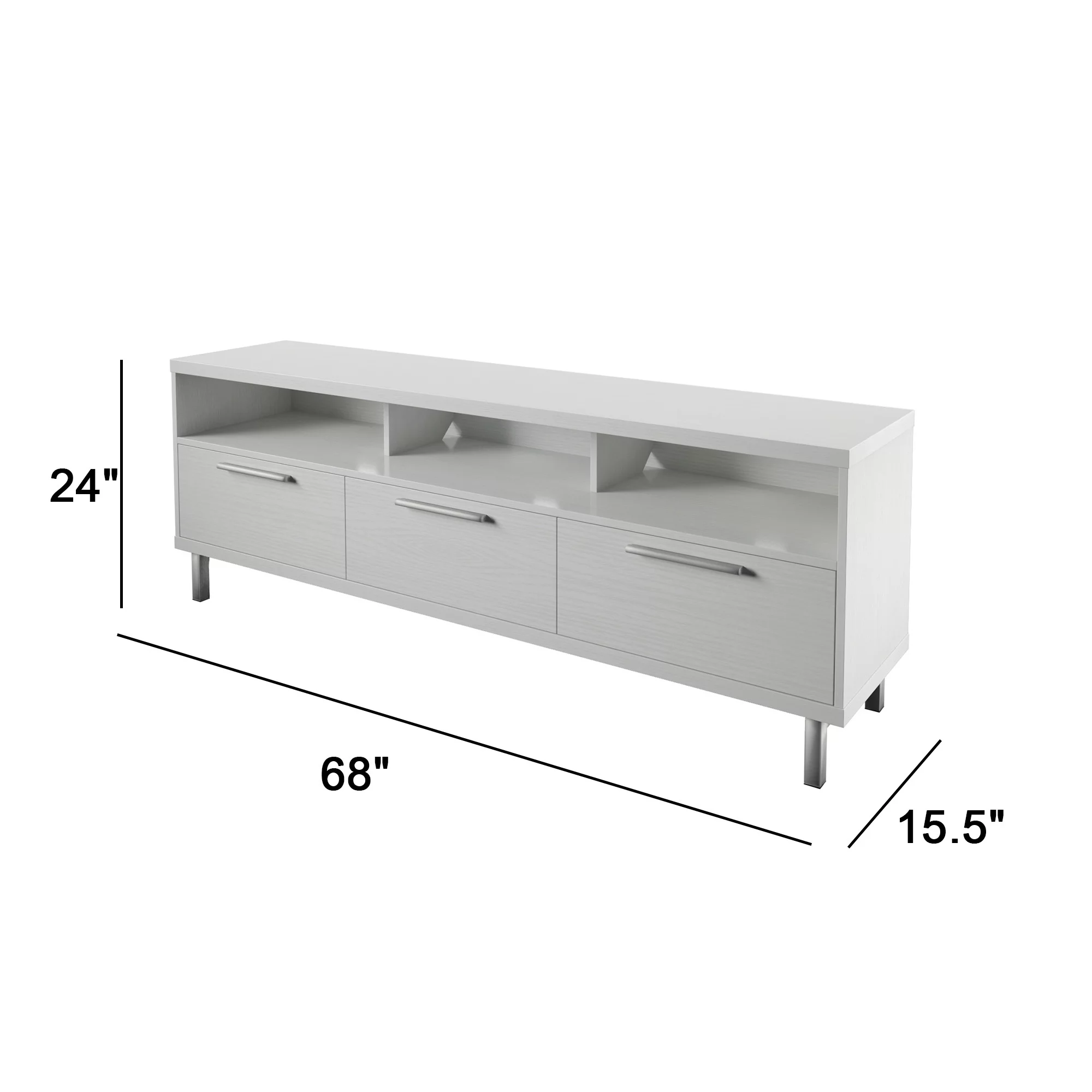 Contemporary TV Stand for TVs up to 80