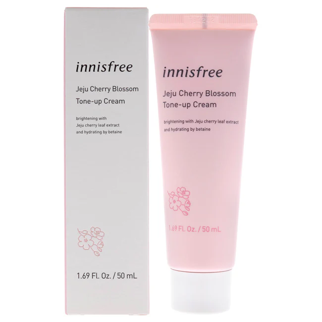 Innisfree Tone-Up Cream - Jeju Cherry Blossom by Innisfree for Unisex - 1.69 oz Cream