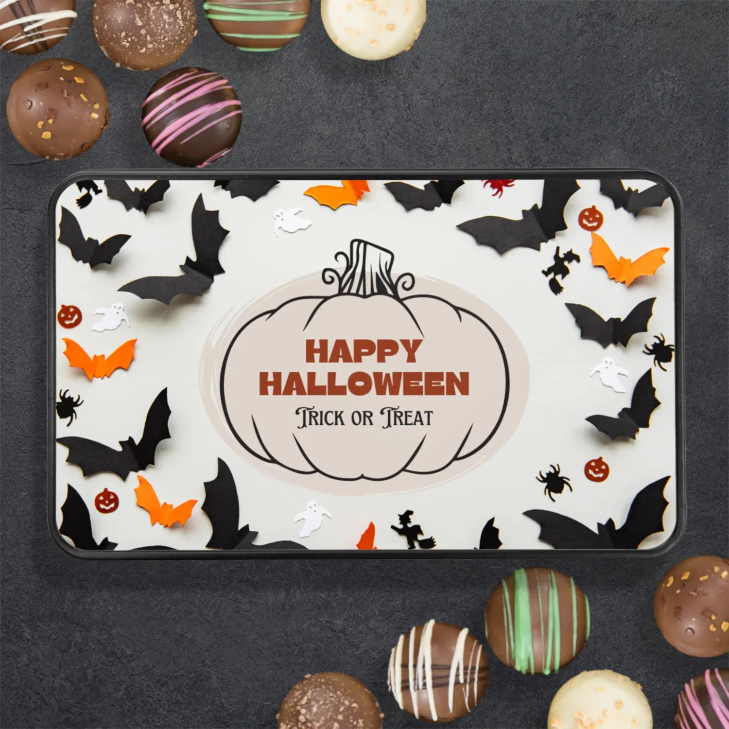 Halloween Chocolate Gift Box, Halloween Chocolate Truffles