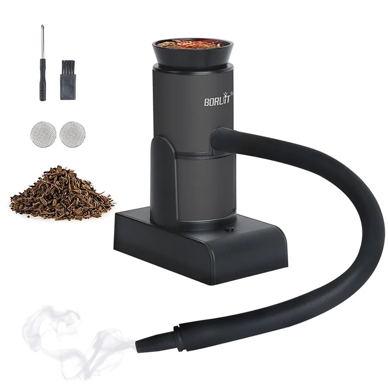 New Smoking Gun, Portable Smoke Infuser Smoker Gun, Cocktail Smoker, Hand-held Cold Smoker Food Smoker for Any Meat Cocktail Cheese BBQ Sous Vide Steak Beef, Sausage, Vegetable Salad, etc.