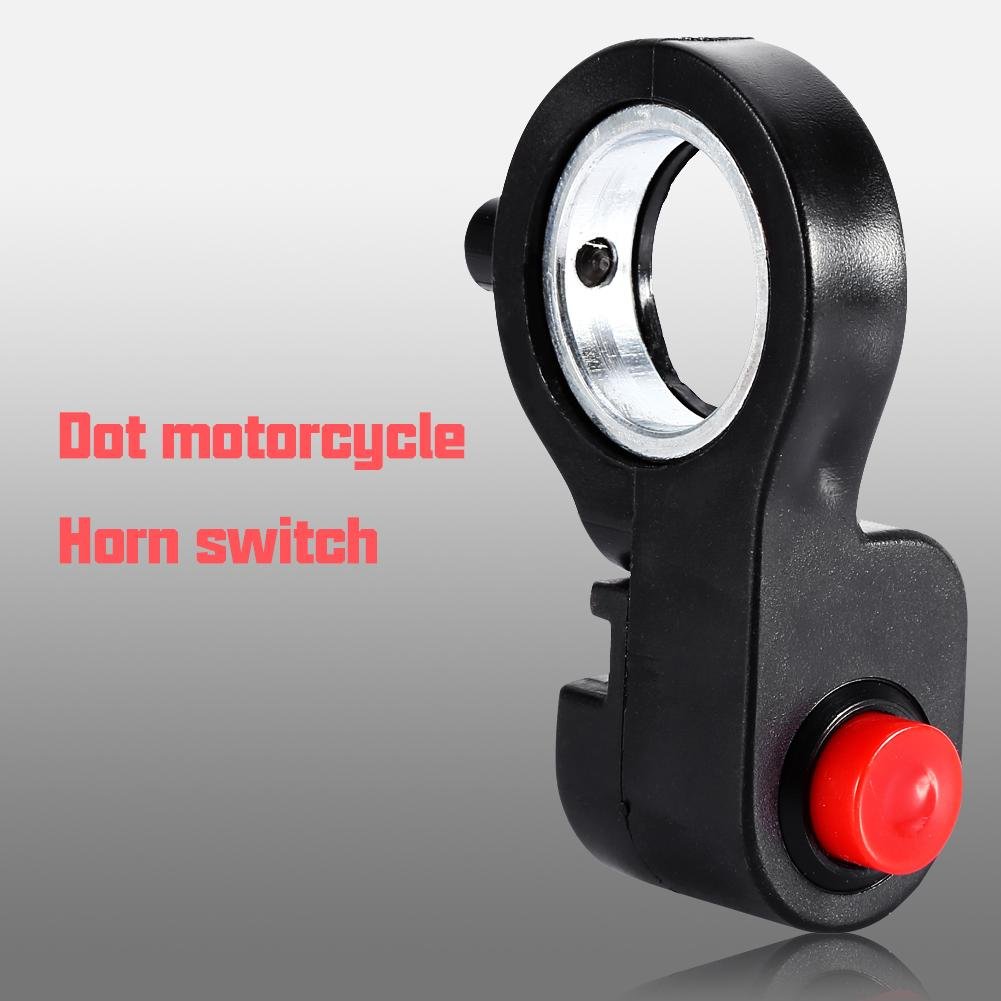 Motorcycle Horn Starter, Motorcycle Handlebar Switch Motorcycle Handlebar Switch 7/8'' ATV Bike Horn Starter Kill Switch On Off Button