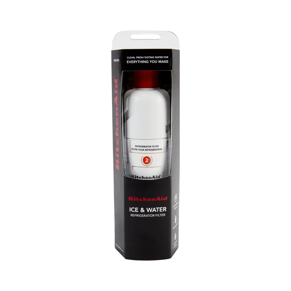 KitchenAid Refrigerator Water Filter 2 - KAD2RXD1, Single-Pack. Replace Every 6 Month, Orange