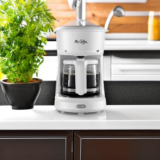 Mr. Coffee® 5-Cup Mini Brew Switch Coffee Maker, Black