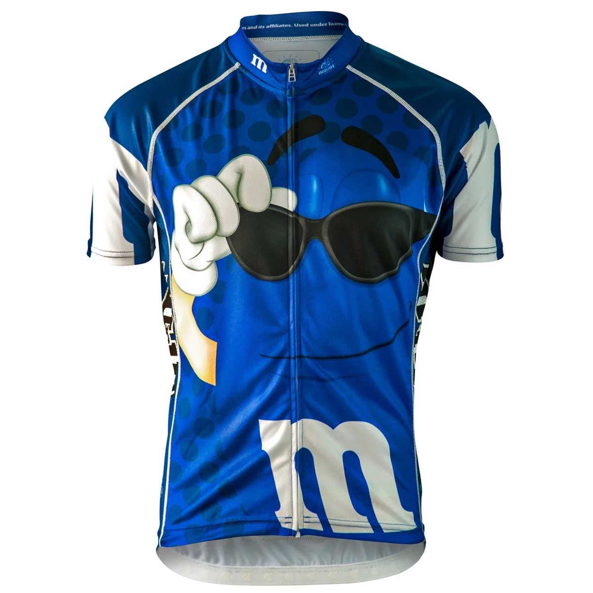 2015 Women's M&Ms Blue Cycling Jersey - MMBL-W