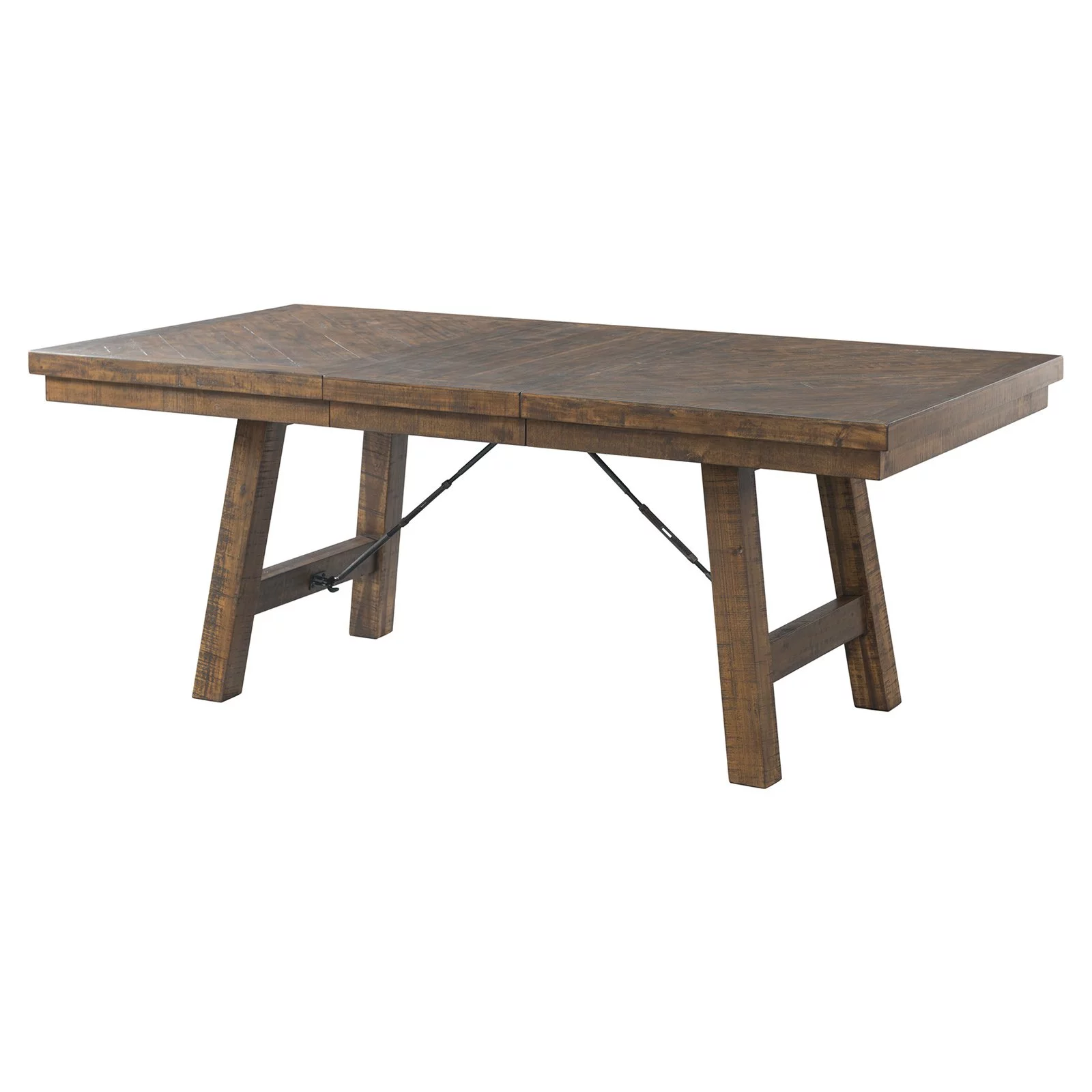 Picket House Furnishings Dex Dining Table in Smokey Walnut