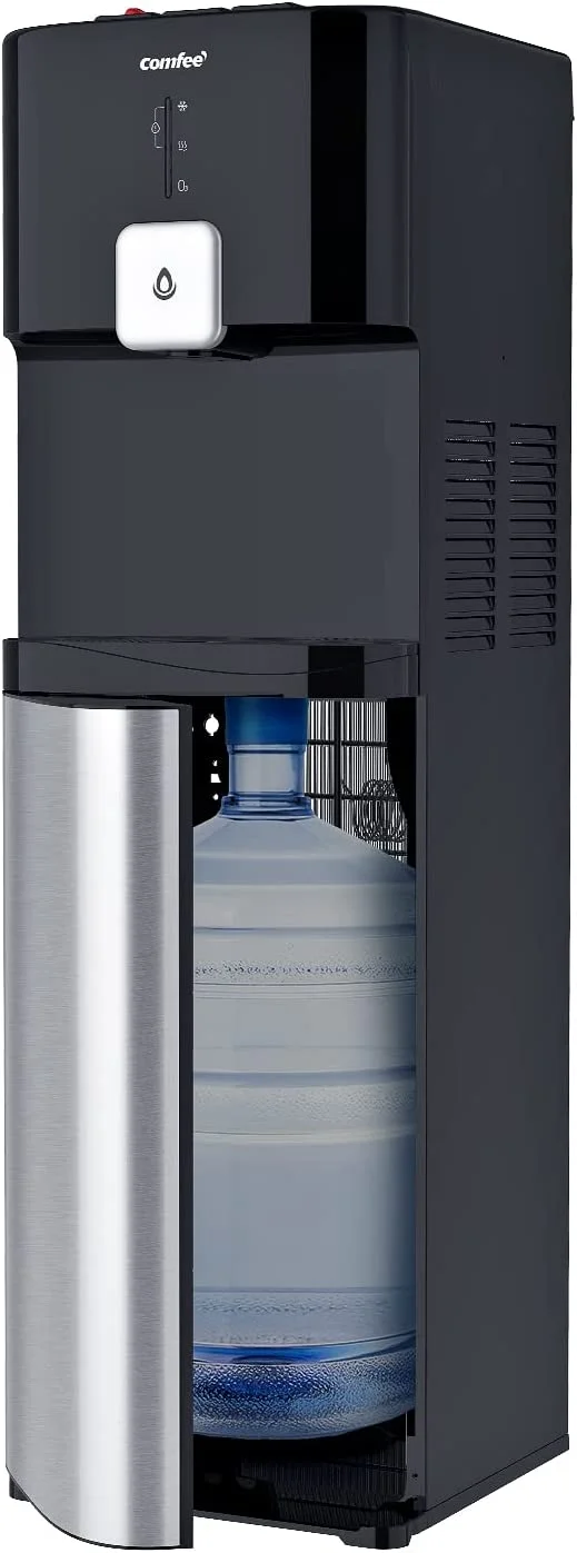 Comfee Bottom Loading Water Dispenser Quick Cooling Water Cooler with 3 Temperature Settings , O-zone self-cleaning,  Safety Child Lock