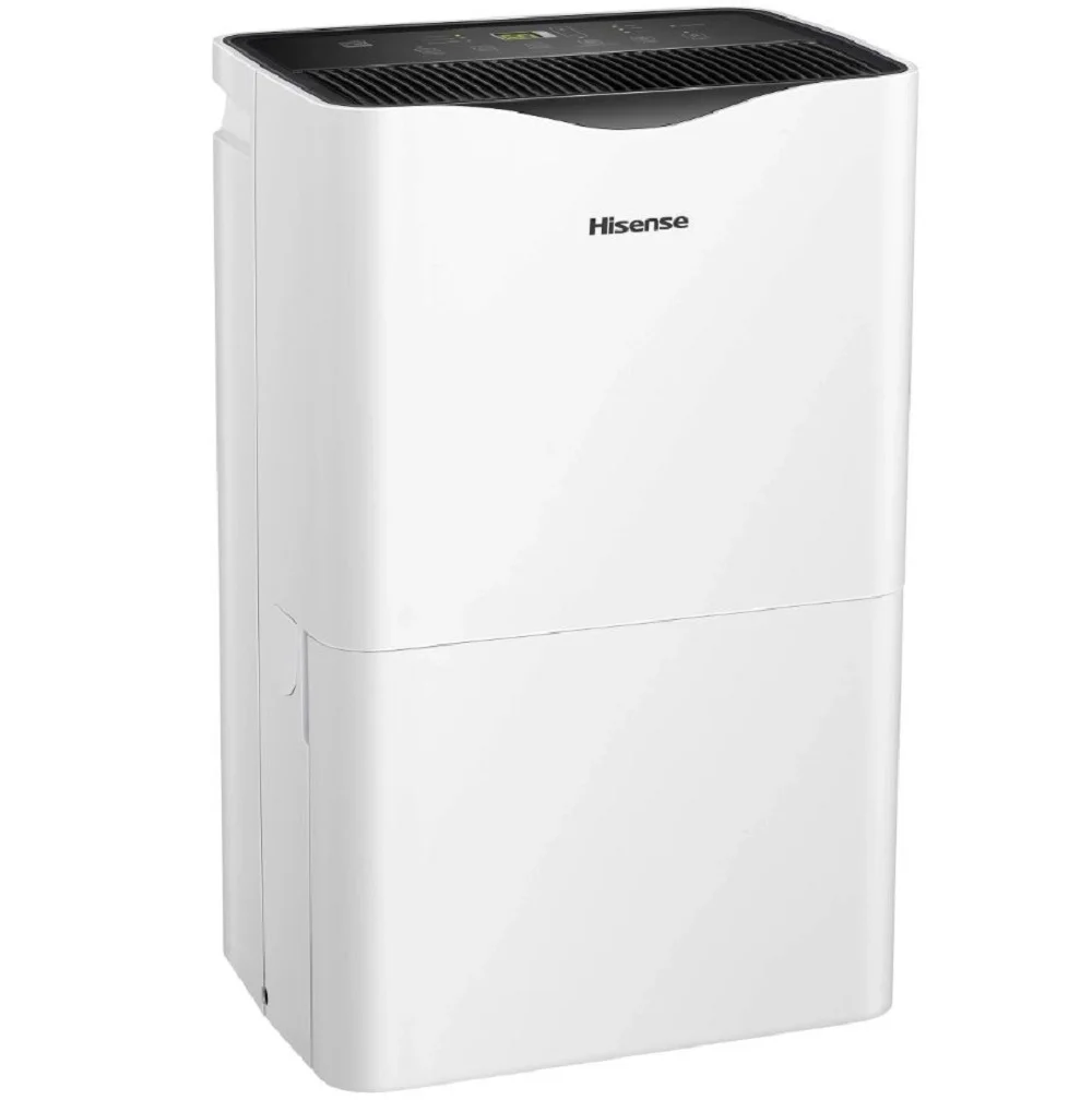Restored Hisense Energy Star 50 Pint 3-Speed Dehumidifier DH5023KP (Refurbished)