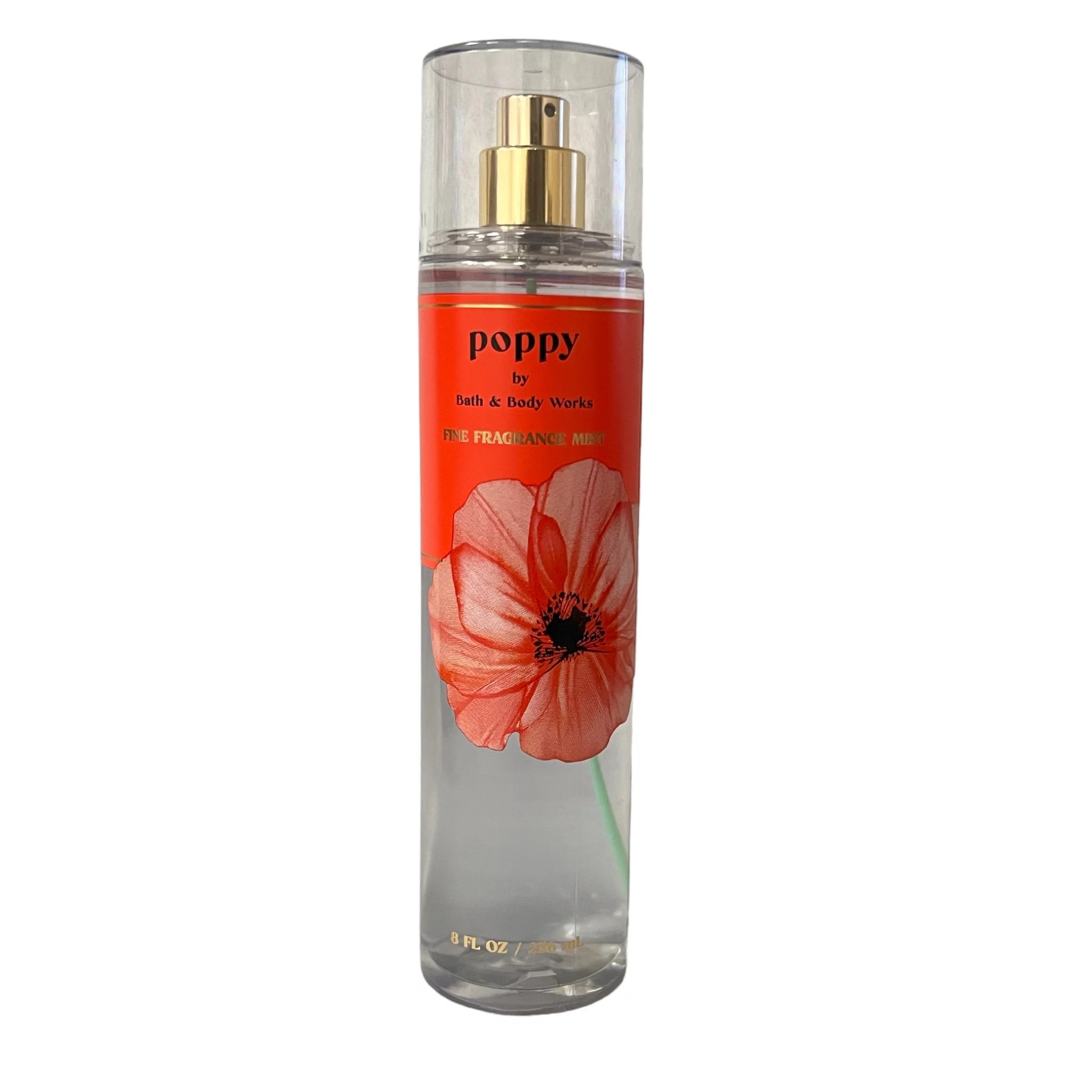 Bath and Body Works Poppy Fine Fragrance Mist - Value Pack Lot of 2 (Poppy)