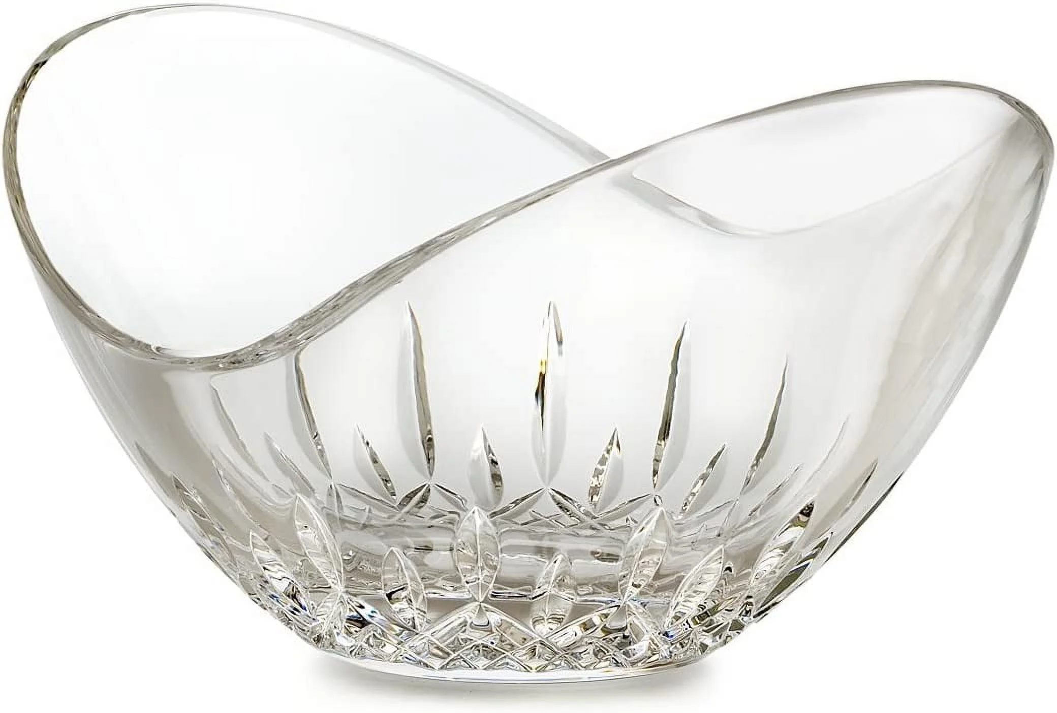 Crystal Lismore Essence Ellipse Bowl, 6