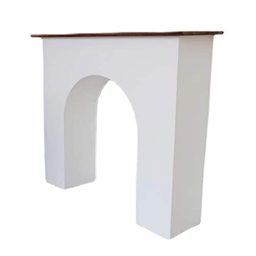 Electric Fireplace Stove Mantel Modern Art Minimalist Electric Fireplace Stove Mantel Surround Wall Sideboard Entryway Cabinet Wall Decorative Cabinet Living Room - Walnut Top Fireplace Trim Surround