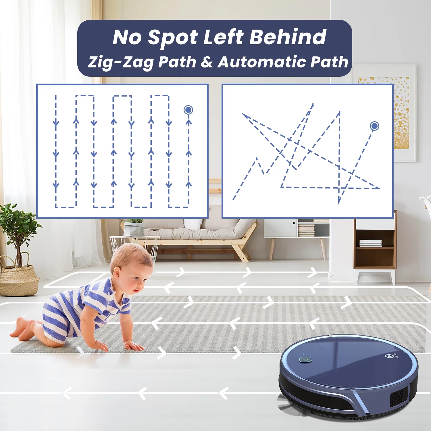 OKP K7 Robot Vacuum Cleaner