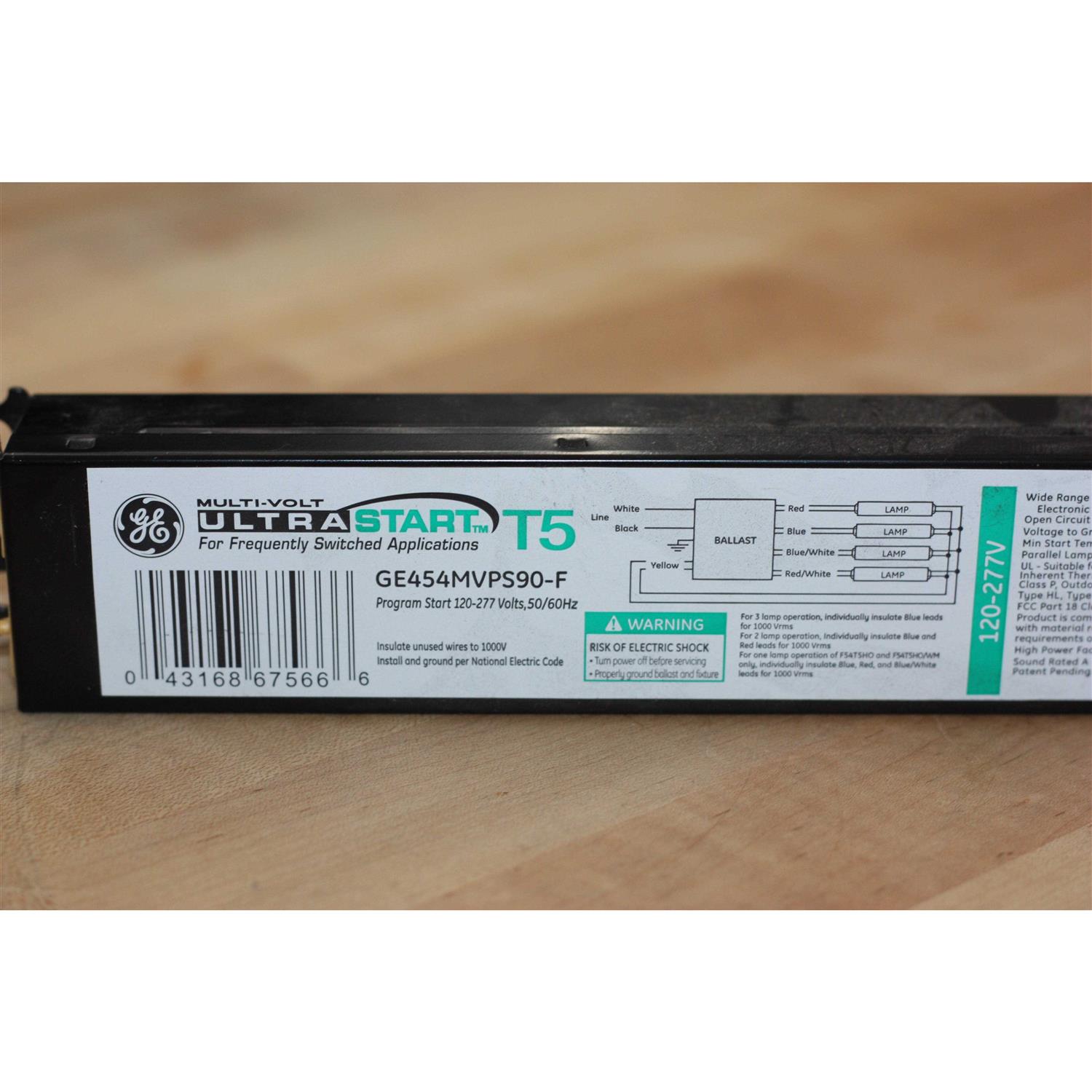 GE T5 HO Ballast 67566