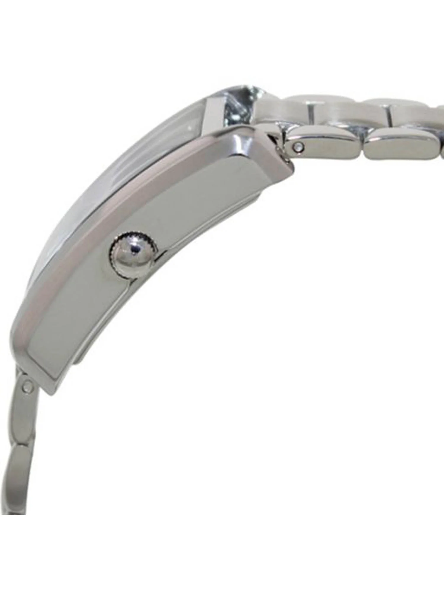 Emporio Armani Women's Black Dial Stainless Steel Watch AR1638