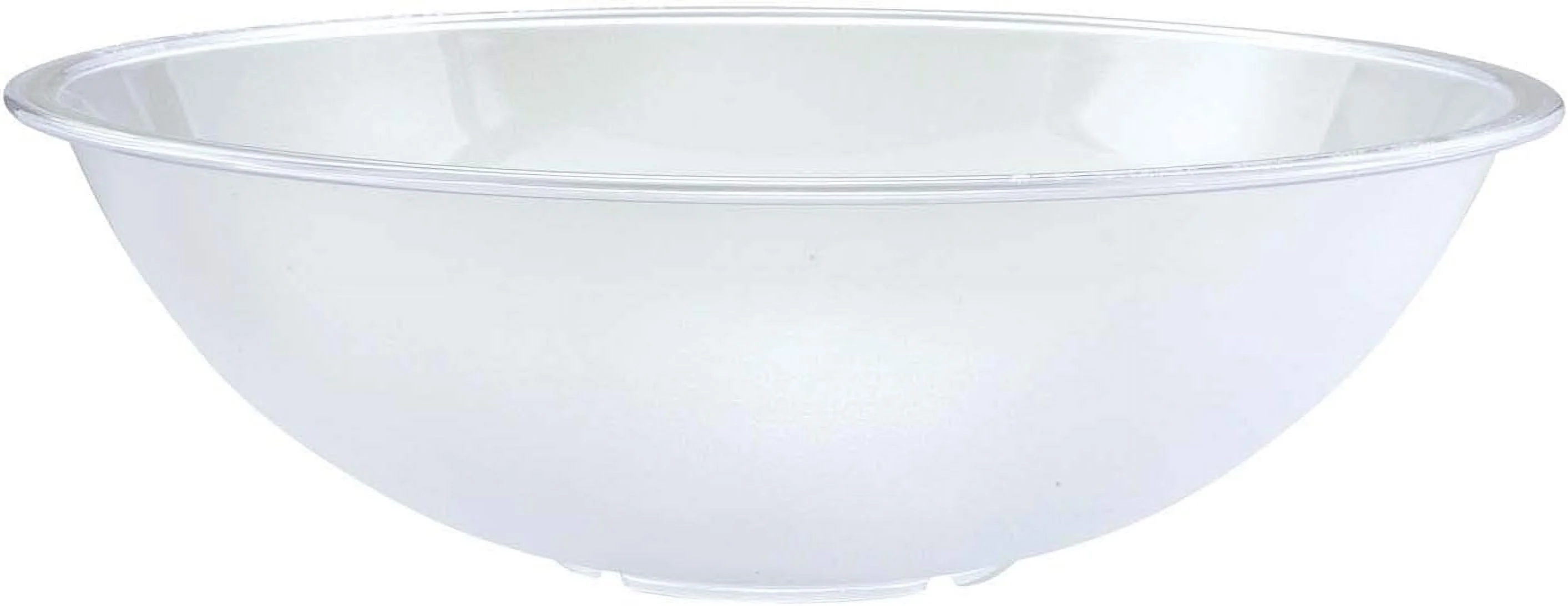 Polycarbonate Pebbled Bowl, 18.7-Inch Diameter