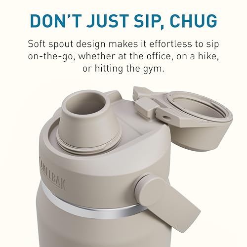 CamelBak Thrive Chug Insulated Stainless Steel Water Bottle Sky Blue, 32oz