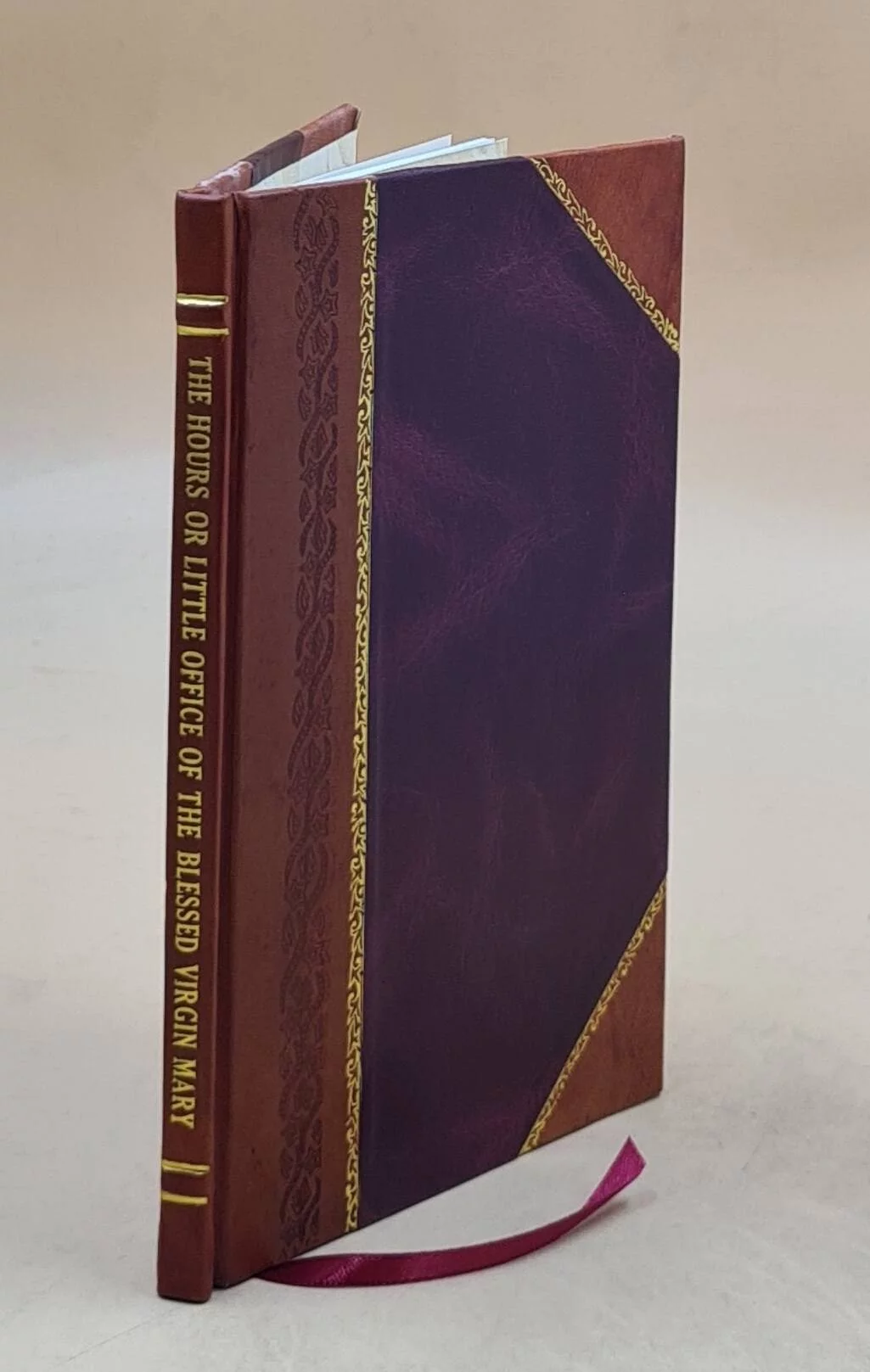 The Hours Or Little Office Of The Blessed Virgin Mary In English Chiefly After The Use Of Paris 1869 [Leather Bound]