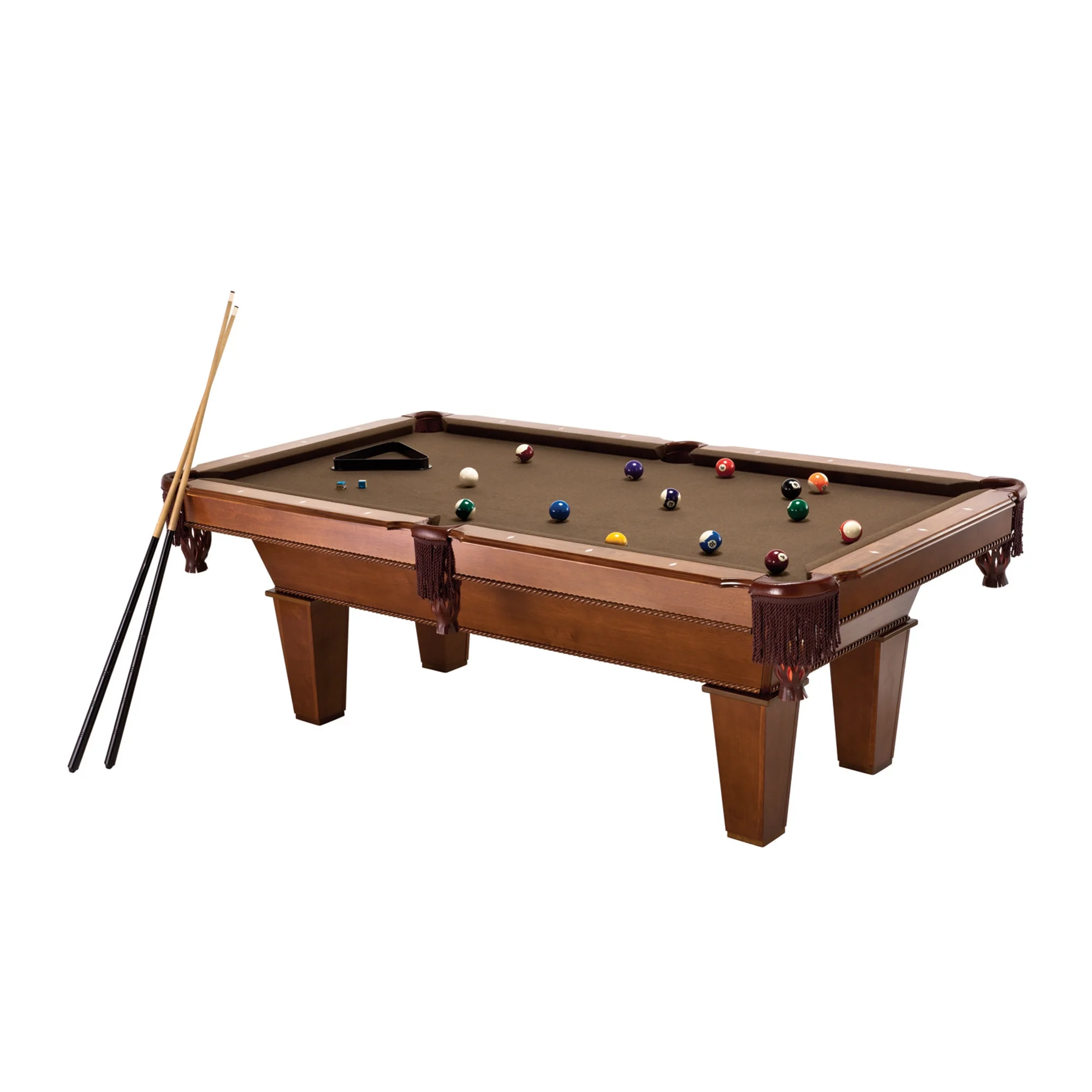 Fat Cat Frisco 7.5' Billiard/Pool Table with Two Pool Cues